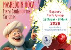 Fıkra Canlandırma Yarışması İçin Başvuru Takvimi Açıklandı