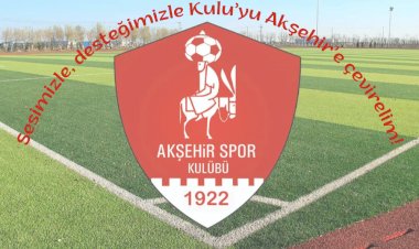 1922 Akşehirspor Taraftarlarından Kulu Seferberliği: “Kulu’yu Akşehir’e Çevirelim!”