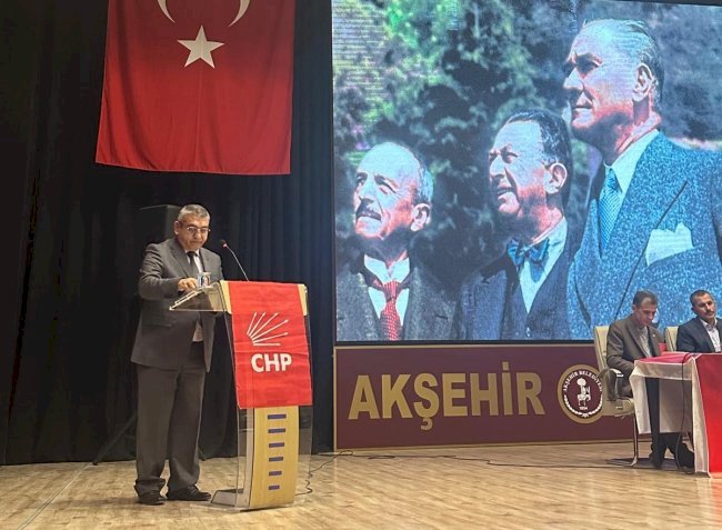 CHP AKŞEHİR İLÇE DANIŞMA KURULU TOPLANTISI YAPILDI