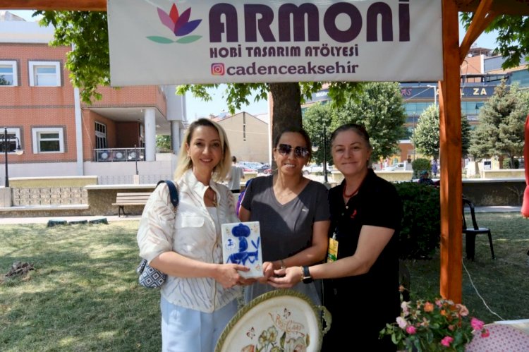 Gülmece Parkı’nda Sanatla Buluşma: Atölye Ürünleri Sergisi Açıldı