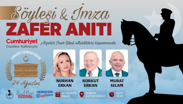 Akşehir’de 24 Ağustos Onur Günü Coşkusu Başlıyor