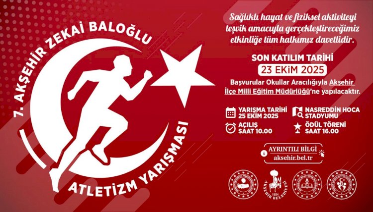 Zekai Baloğlu Atletizm Yarışması Başlıyor!