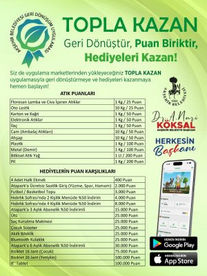 Akşehir’de Geri Dönüşüm Dijitalleşiyor: “Topla Kazan” Dönemi Başladı