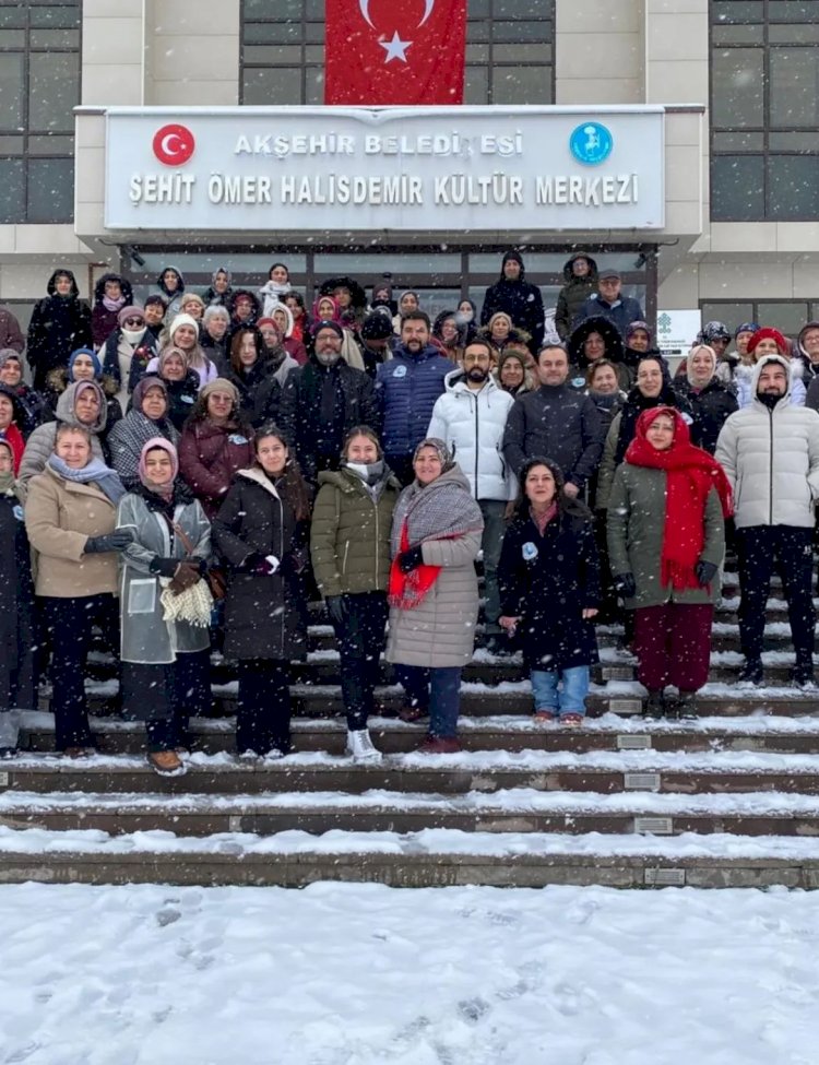 Akşehir KOMEK’ten Doğayla İç İçe Yürüyüş Etkinliği